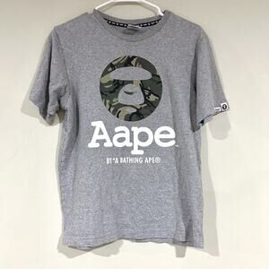 Aape By A Bathing Ape Camo Logo Shirt